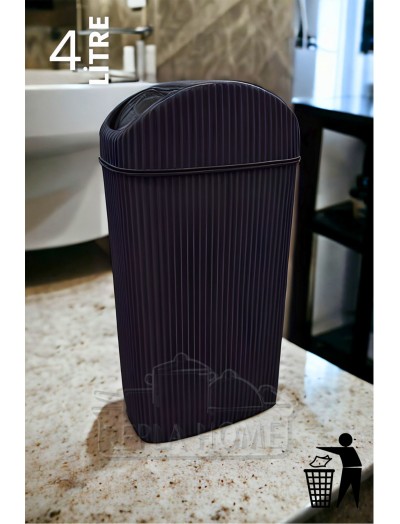 Tezgah Üstü Çöp Kovası, Mutfak, Tuvalet, Masaüstü Slim Çöp Kutusu 4 Lt
